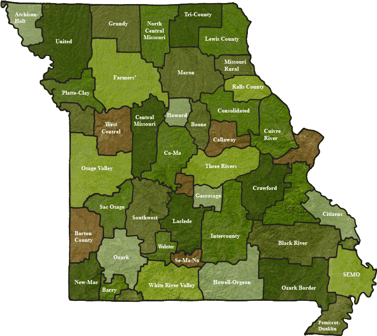 Please Choose Your Local Missouri Electric Cooperative - Missouri (762x692), Png Download