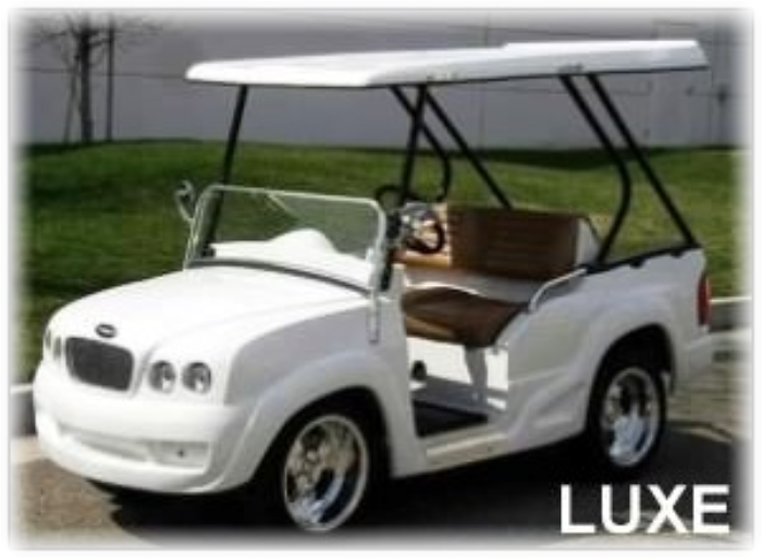 Car Looking Golf Carts (700x514), Png Download