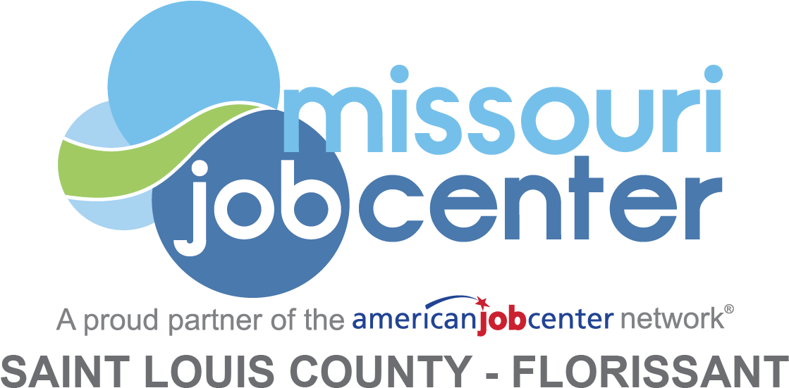 Saint Louis County Florissant - Missouri Job Center Logo (1121x572), Png Download