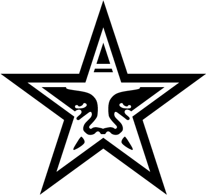 Obey The Giant - Shepard Fairey Obey Star (436x412), Png Download