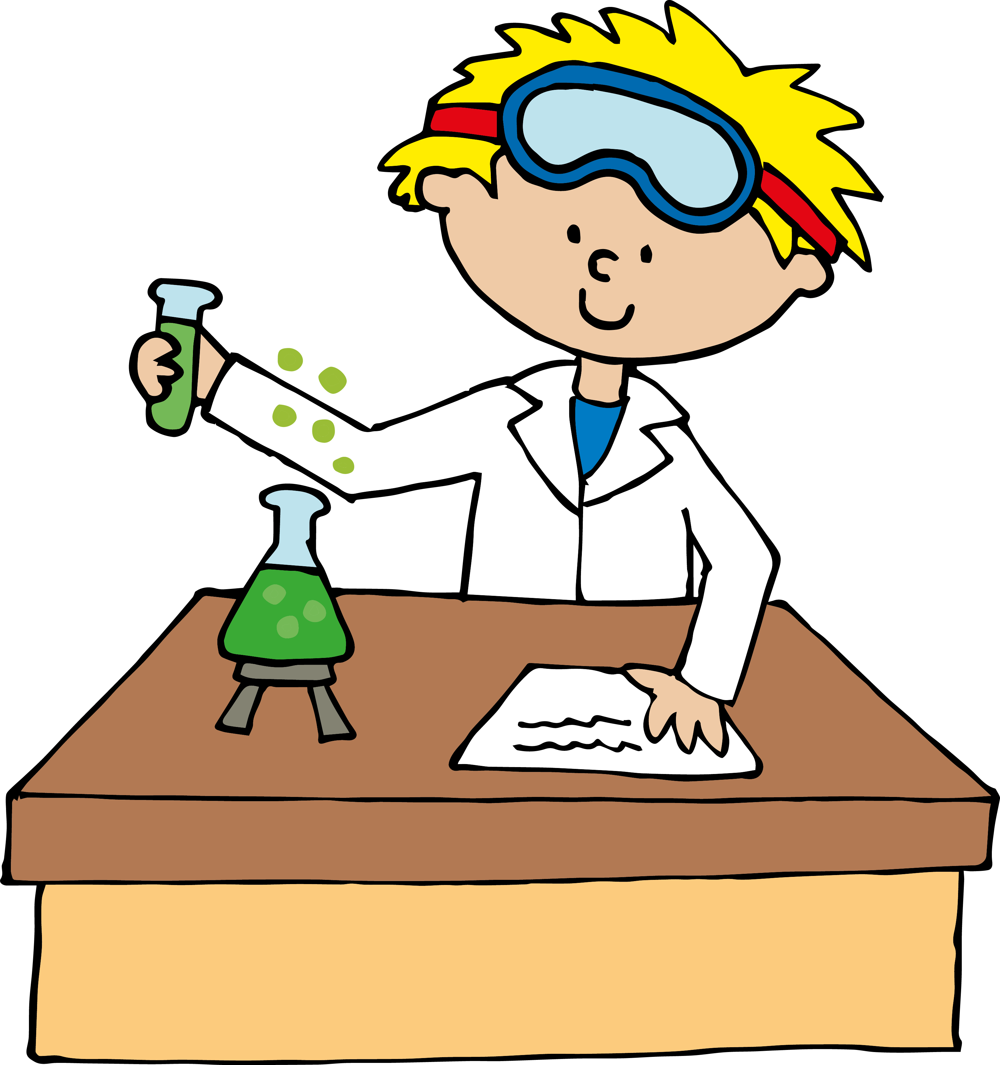 Science Lab Clipart U0026middot Gallery For Lab Safety - Physical & Chemical Changes Clipart (3317x3532), Png Download