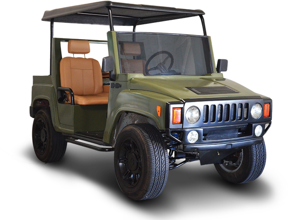 The Hummer Street Legal Golf Carts Manhattan Beach - E3 Vehicles Inc. (718x448), Png Download
