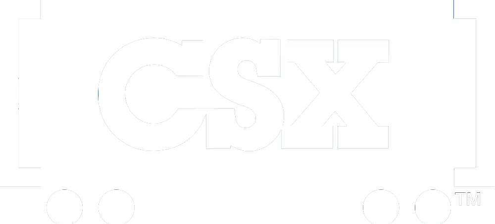 Csx-logowhite - Csx How Tomorrow Moves Logo (1000x453), Png Download