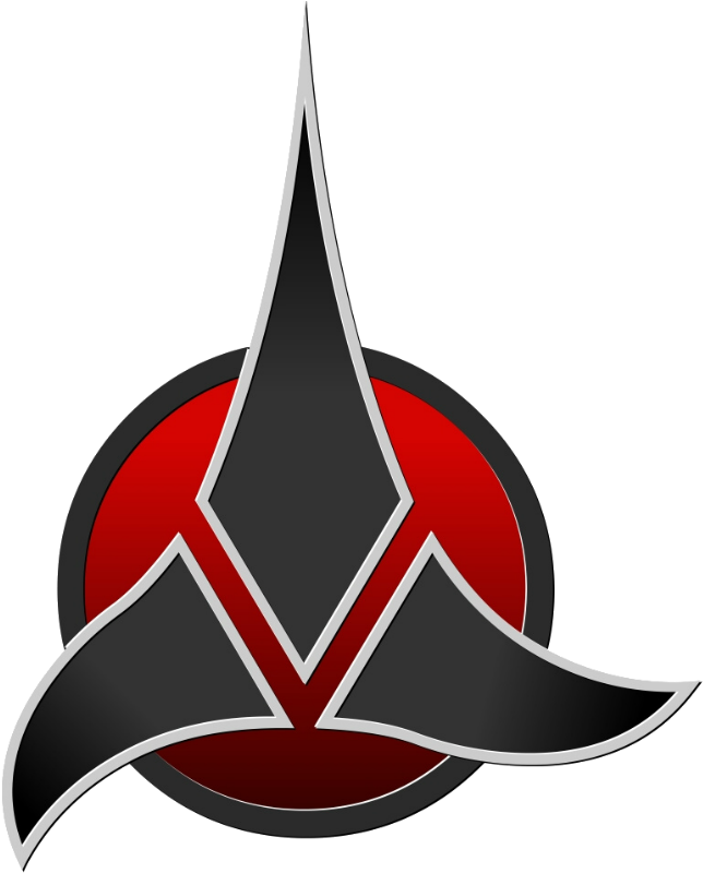 Klingon Empire Logo (669x800), Png Download