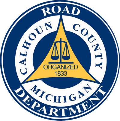 Civil Engineer - Calhoun County Road Department Logo (400x404), Png Download
