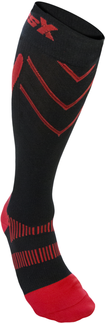 X220, 20-30 Mmhg, Knee High, Compression Socks, Red - Hockey Sock (1060x1060), Png Download