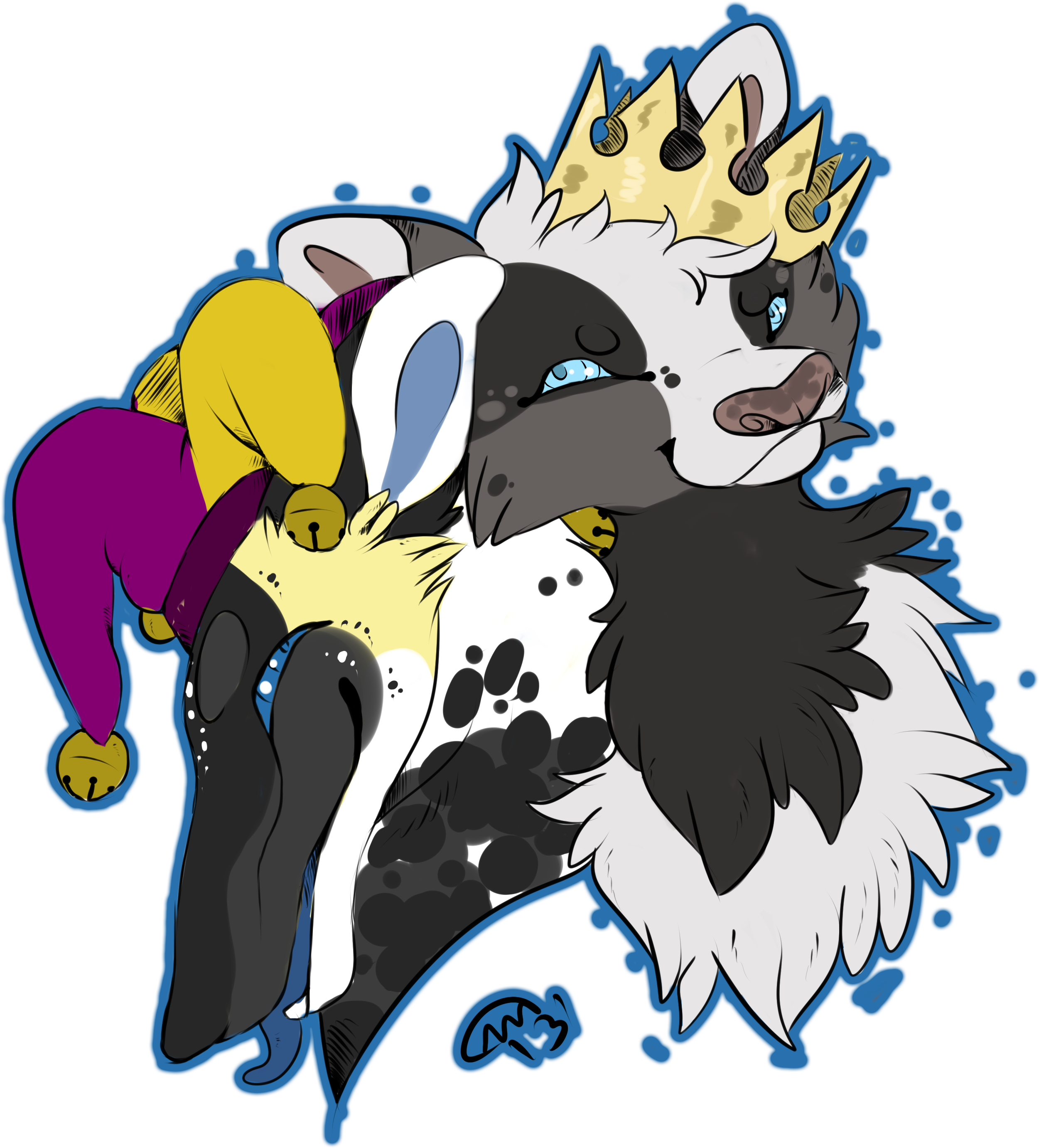 King And Jester - Jester (3000x3000), Png Download