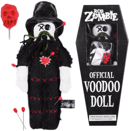 Rob Zombie 10" Plush Voodoo Doll - Rob Zombie Official Voodoo Doll (480x480), Png Download