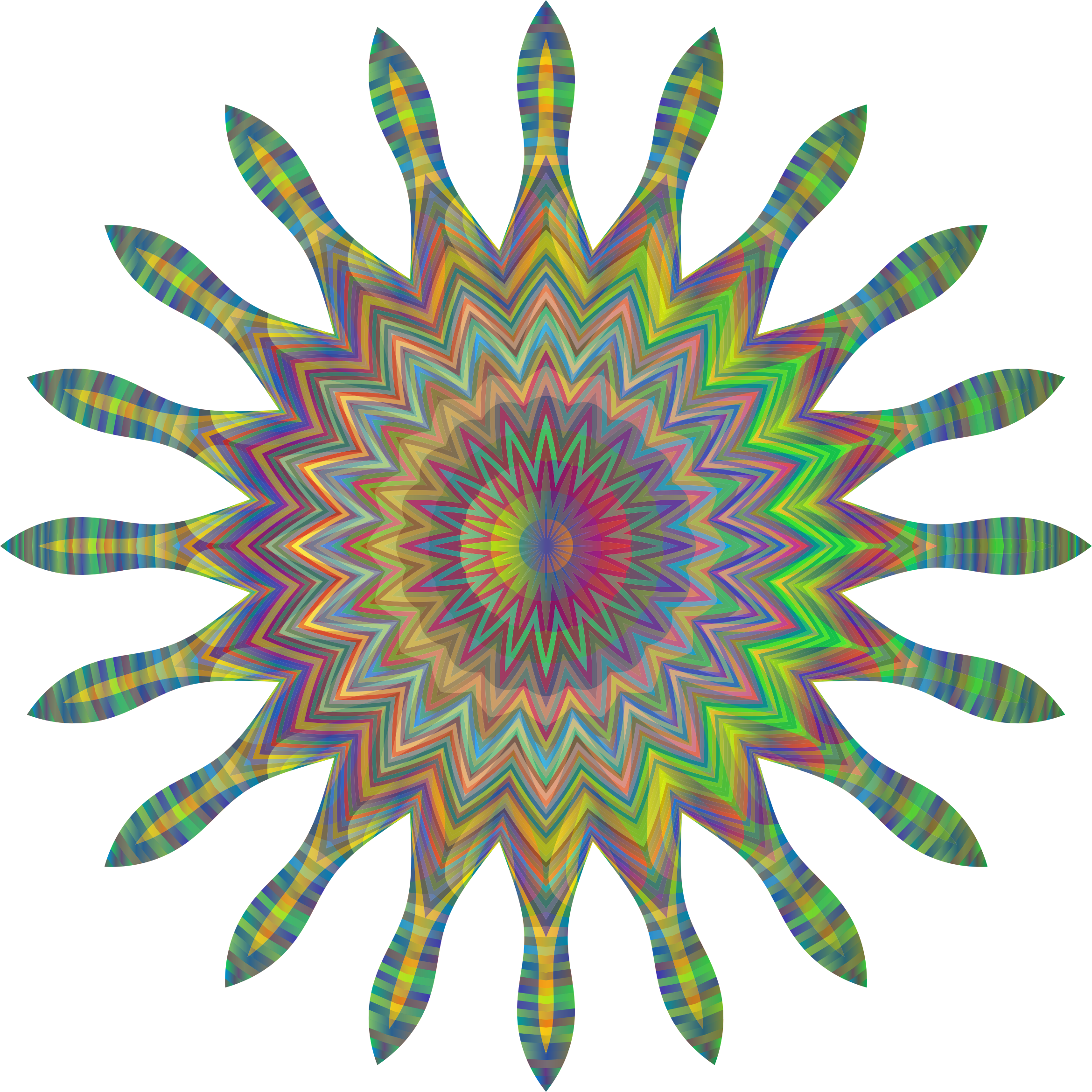 The Jester Clipart - Doily Simple (2340x2340), Png Download