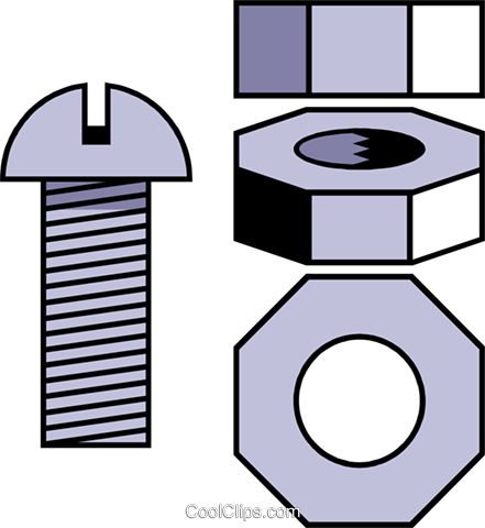 Nuts & Bolts - Circle (441x480), Png Download