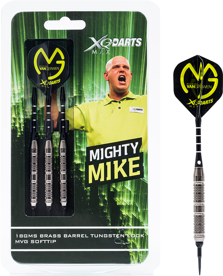 Mvg Tungsteel Soft Tip Darts - Michael Van Gerwens Darts (1200x1200), Png Download