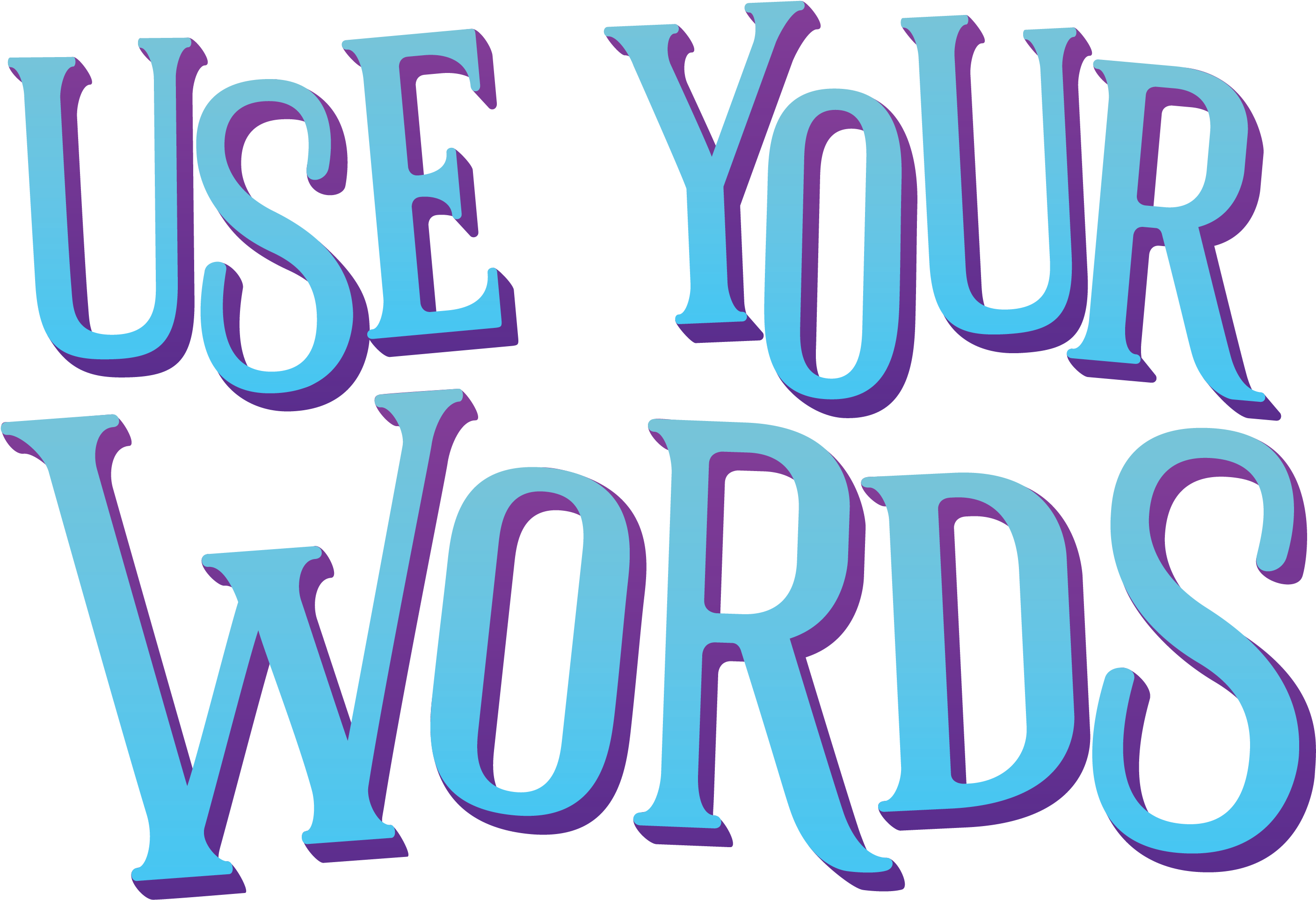 Use Your Words Game (3305x2259), Png Download