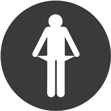 No Money Png - Hombre Icono Png (371x375), Png Download