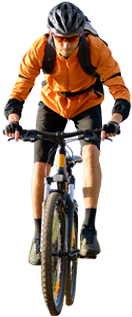 People Biking Png For Kids - Pyle Bluetooth Water Resistant Flashlight Speaker With (400x320), Png Download