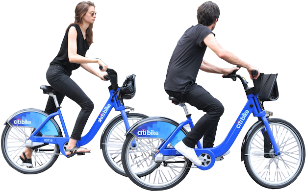 Visit - Hybrid Bicycle (680x430), Png Download