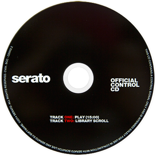Previous Next - Serato Official Control Cds (pair) (1000x1194), Png Download