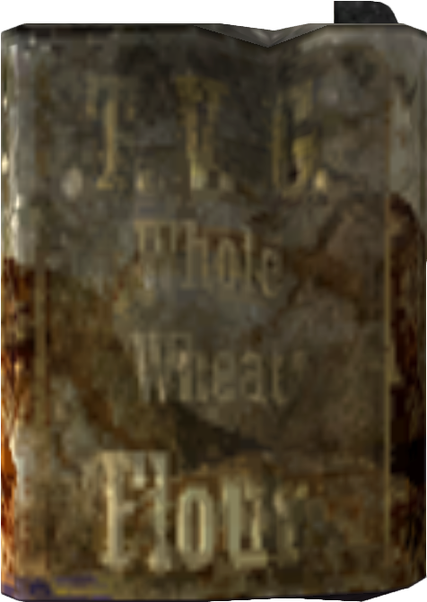 Flour - Flour Fallout 3 (570x741), Png Download