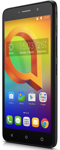 Alcatel Mobile Alcatel A2 Xl Alcatel Mobile Alcatel - Alcatel A2 Xl 3g - Gold (600x600), Png Download