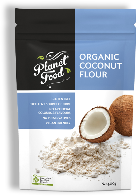 Coconut Flour - Planet Food Organic Coconut Flour (1000x1000), Png Download