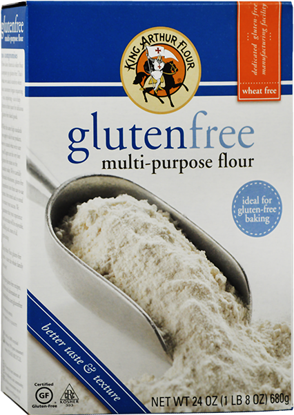 King Arthur Multi Purpose Flour Box 24 Oz - King Arthur Flour - Gluten Free All Purpose Flour - (650x650), Png Download