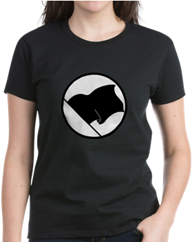 Black Flag Of Anarchy Men's T-shirt - E Is For Evidence By Sue Grafton (350x350), Png Download
