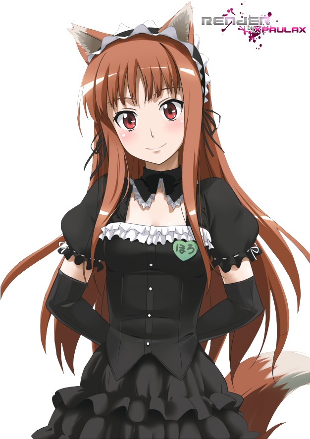 Spice And Wolf Png Image - Spice And Wolf Holo Fanart (625x900), Png Download