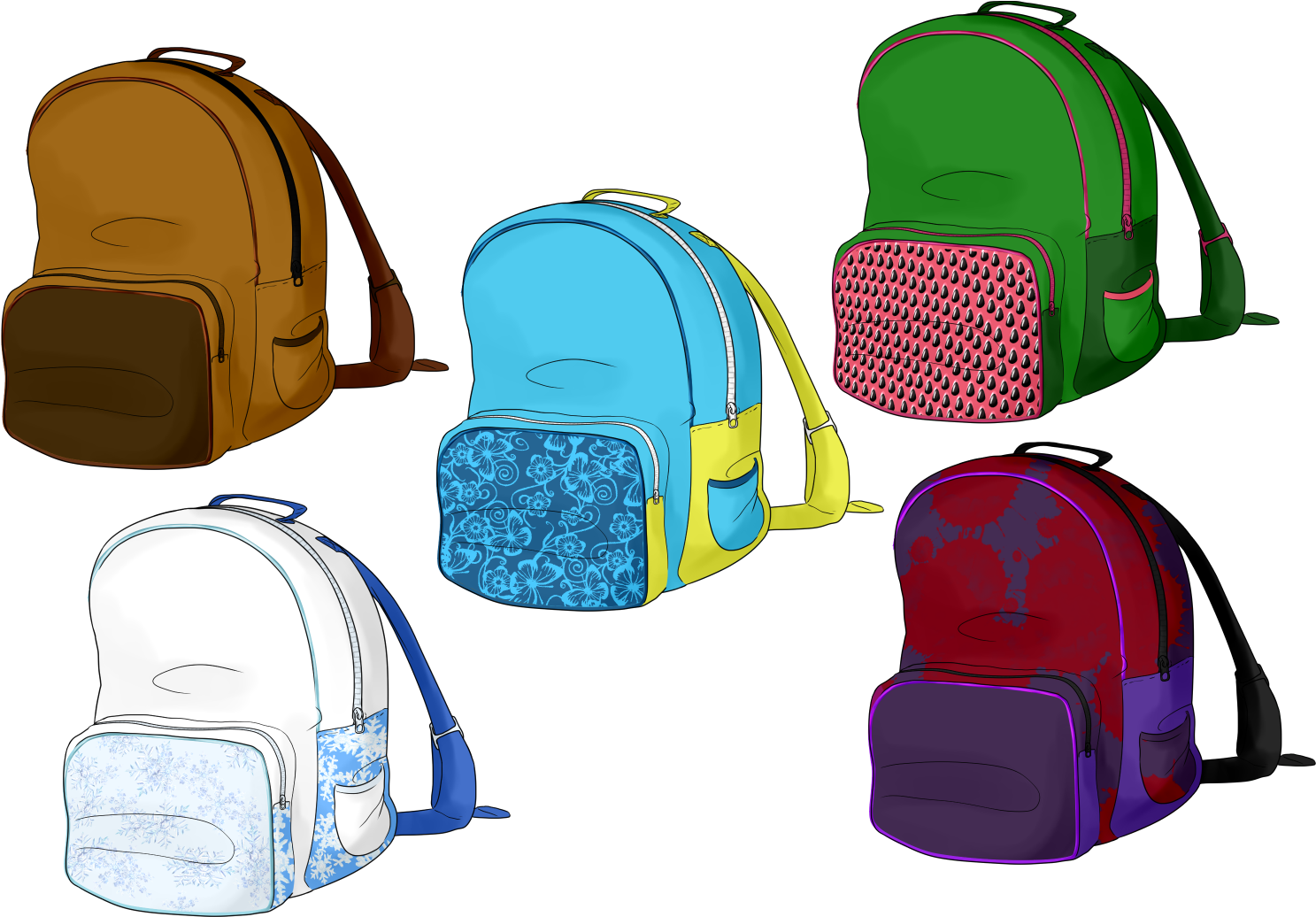 Backpacks - Laptop Bag (1500x1100), Png Download