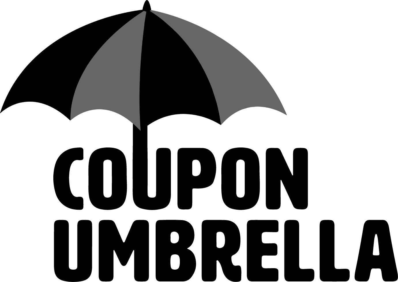 Coupon Umbrella Logo - Shop Coupon Png (1381x979), Png Download