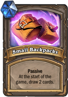 Small Backpacks - Scepter Of Summoning Hearthstone (300x429), Png Download