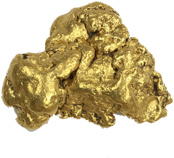 Gold Nugget No Background (600x600), Png Download
