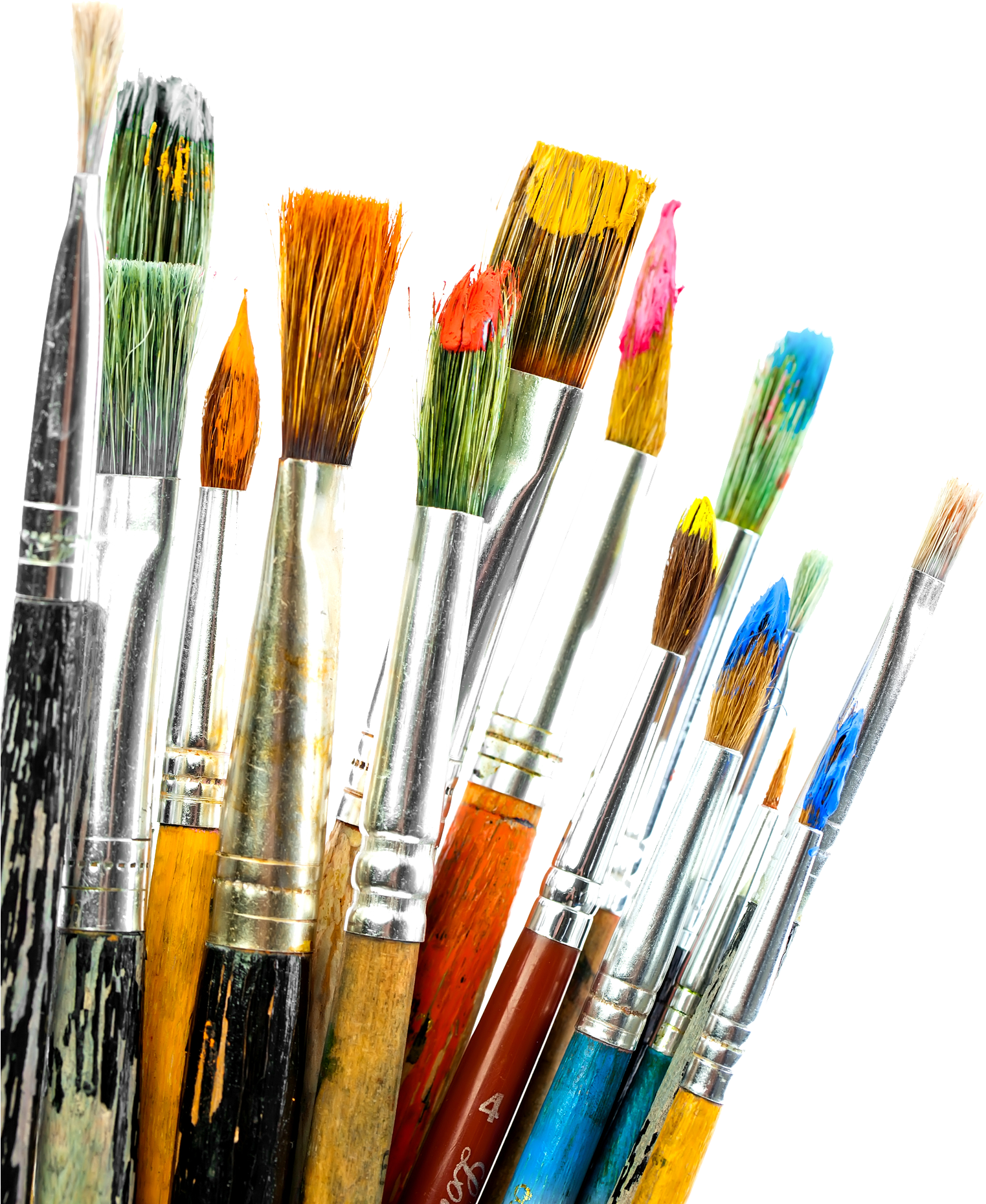 Free Download Paints And Brushes Clipart Paint Brushes (1625x2000), Png Download