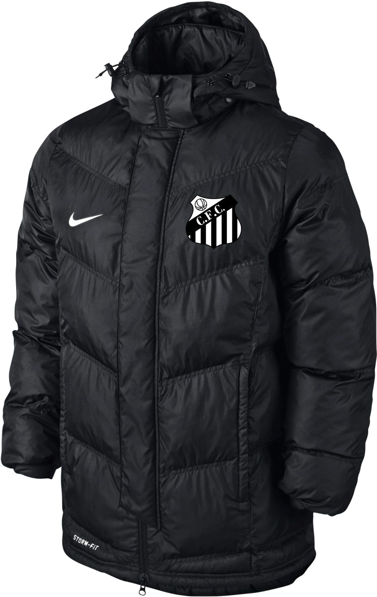 Black Winter Jacket For Women Png Download Image - Nike Winter Training Jacket (1280x1280), Png Download