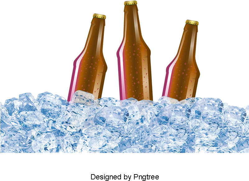 Iced Beer, Beer Clipart, Ice Block, Beer Png And Psd (800x800), Png Download