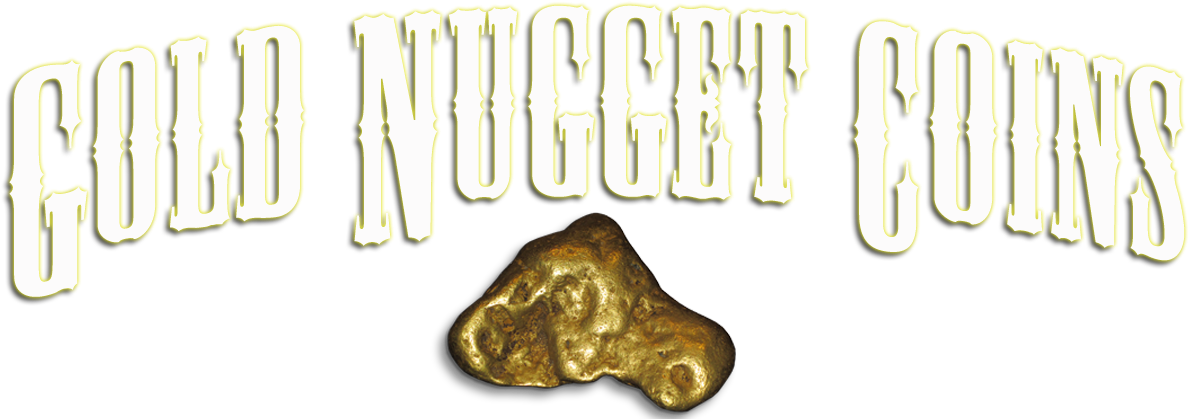 Gold Nugget Coins - Gold Nugget (1319x431), Png Download