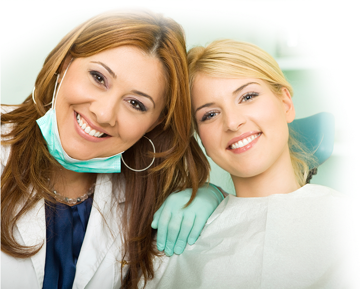 An Opportunity For Degree Completion - Female Dentist And Patient (703x587), Png Download