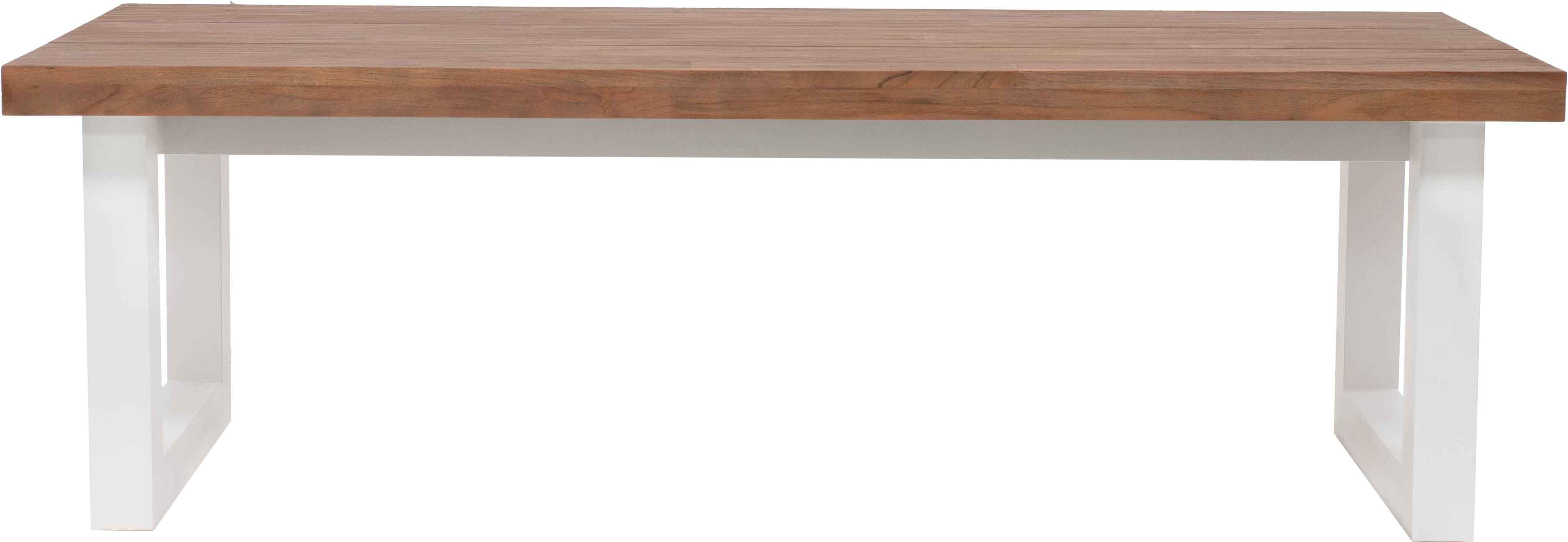 Massive Dining Table 240 Mattwhite - Table (4162x4162), Png Download