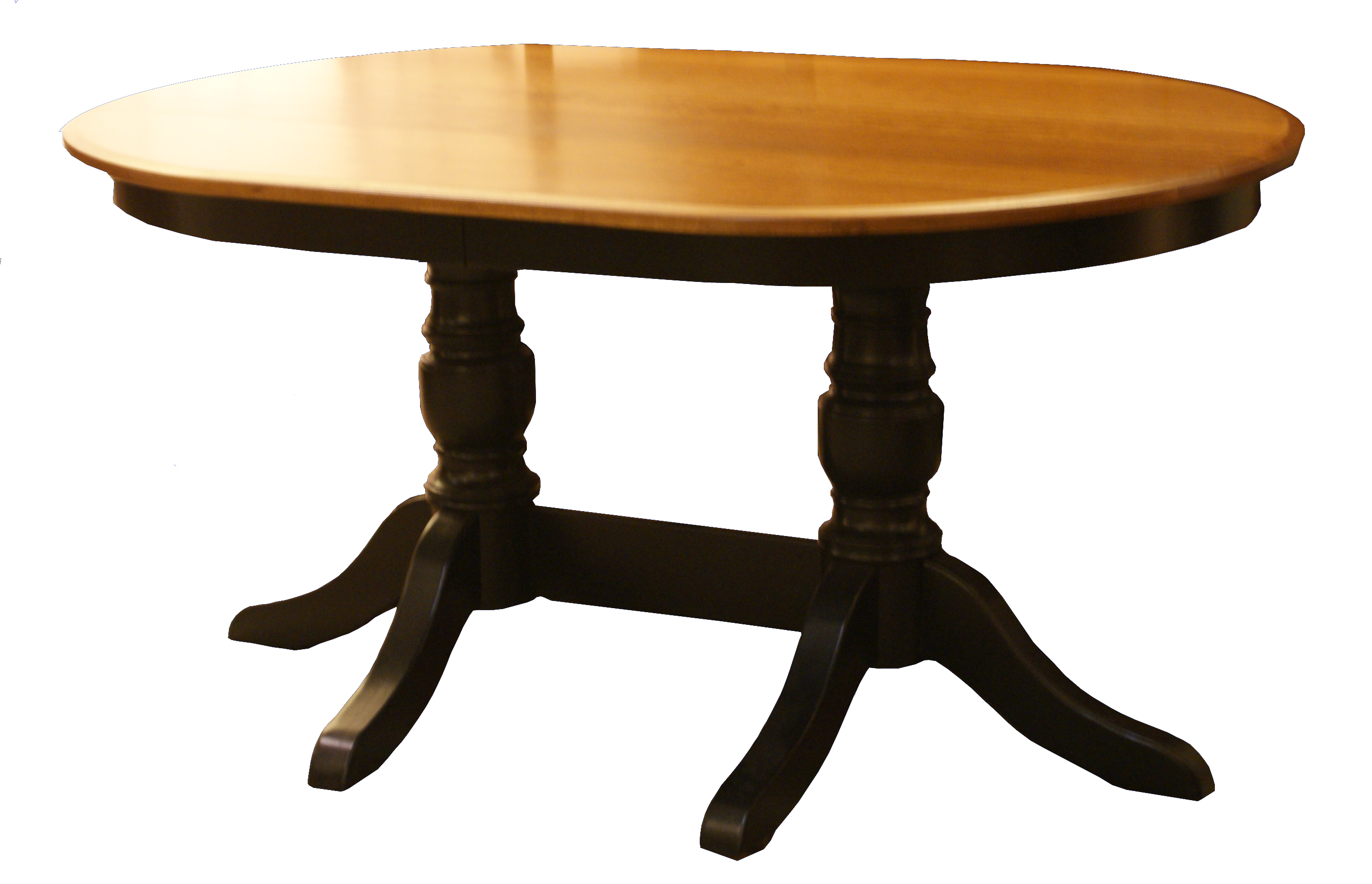 French Double Pedest - Coffee Table (2698x1740), Png Download