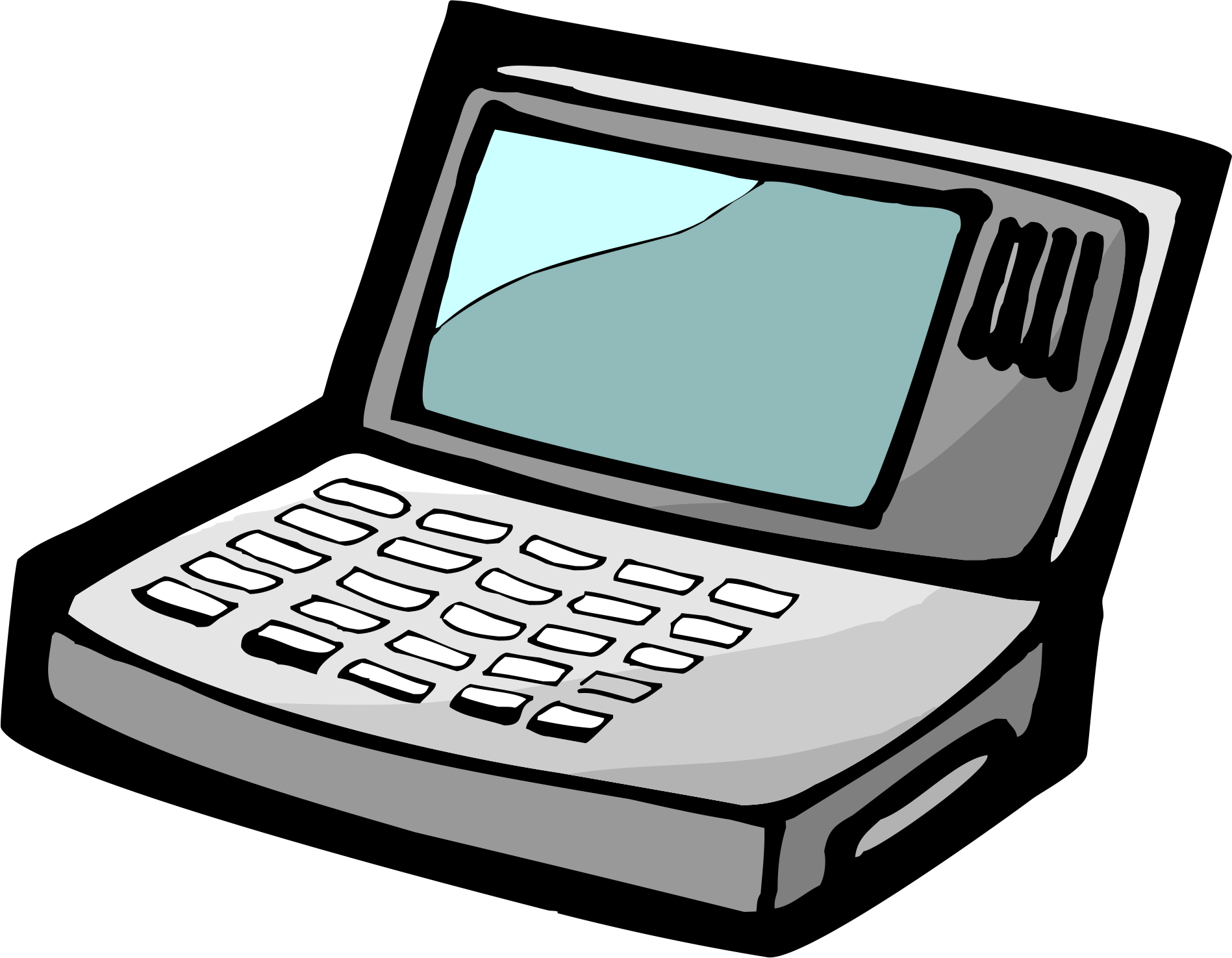 Computer Electricity Transprent Png - صور اجهزه كهربائية كرتون (1897x1475), Png Download