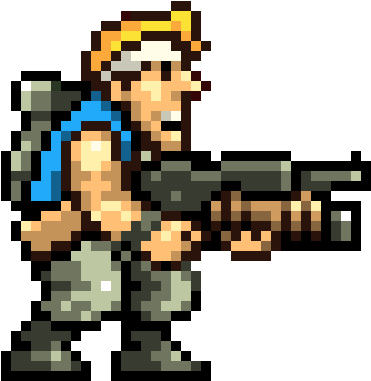 Marco-metal Slug - Marco Metal Slug Png (600x410), Png Download