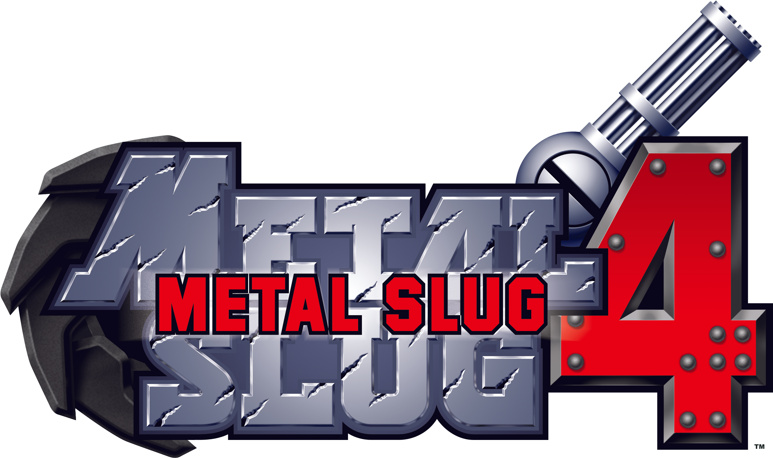 Metal Slug 5 Logo Png Picture Transparent - Logo Metal Slug 4 (2684x1629), Png Download