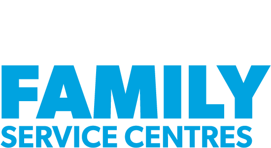 Fsc Logo White Blue Rgb - Family Service Centres (667x380), Png Download