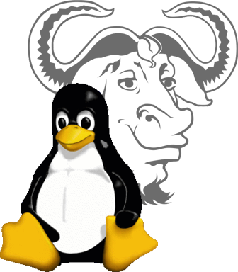 Gnulinux - Gnu Linux (336x384), Png Download