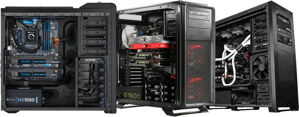 Corsair 400r Carbide Series Black Pc Case (1200x500), Png Download