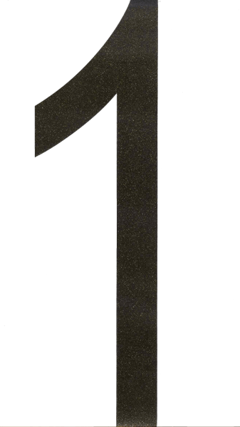 Number 1 Png - Transparent Background Number 1 Png (337x600), Png Download