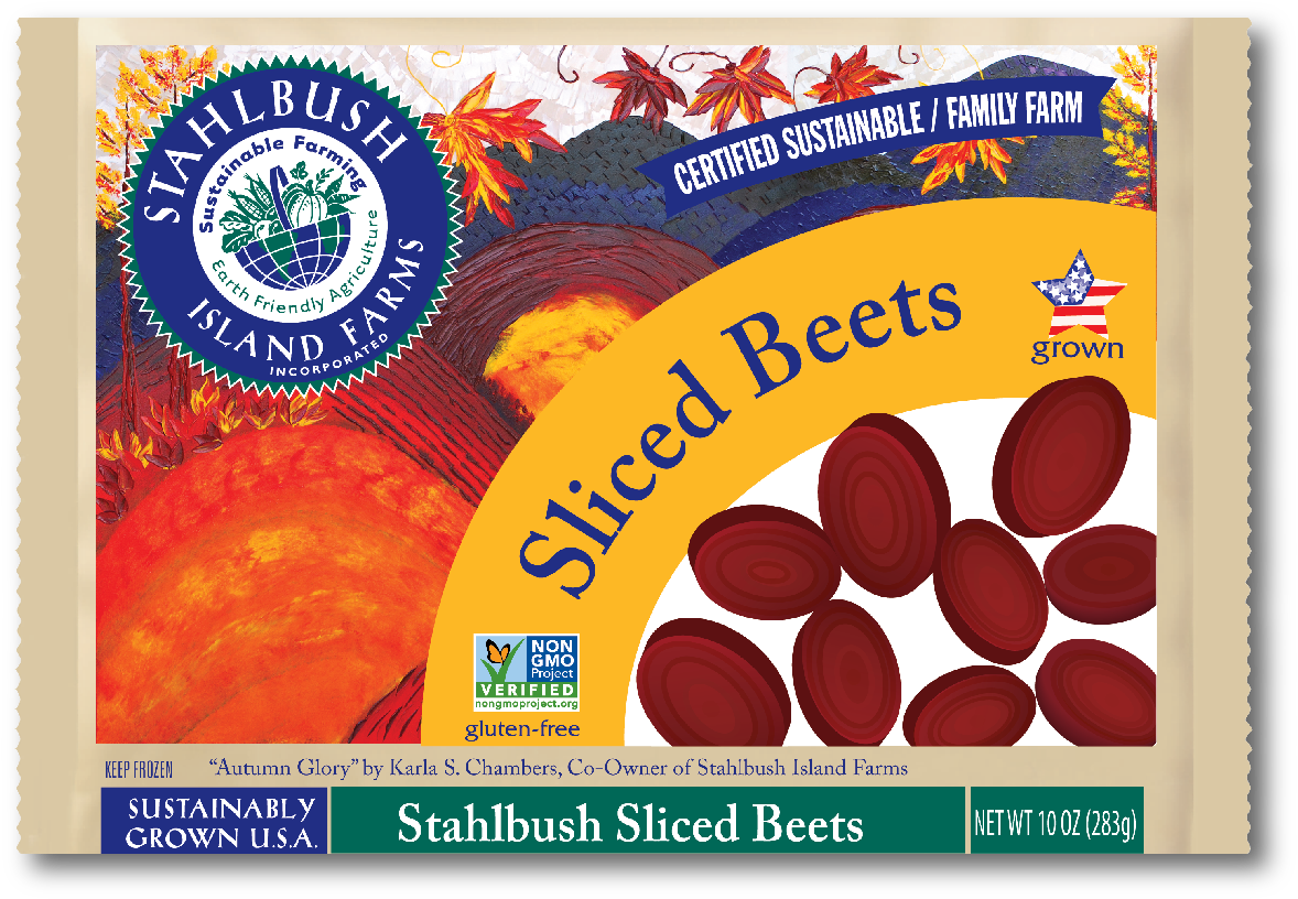 A Root Vegetable That Grows Like A Tree With Rings - Stahlbush Island Farms Sliced Beets (1254x938), Png Download