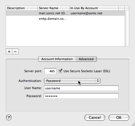 Apple Mail - Mac Os Mail Settings (470x440), Png Download