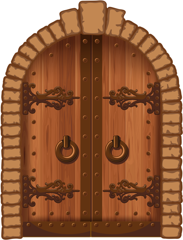 Фото, Автор Soloveika На Яндекс - Wooden Door Clipart Png (766x1024), Png Download