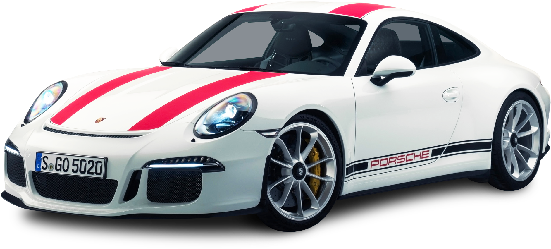 Porsche 911 R Png (2020x964), Png Download