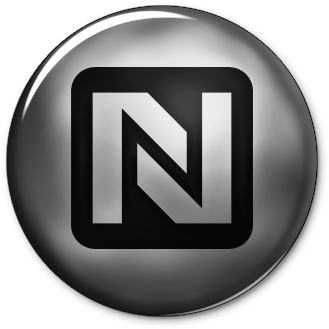 102391 Ultra Glossy Silver Button Icon Social Media - Email (460x460), Png Download