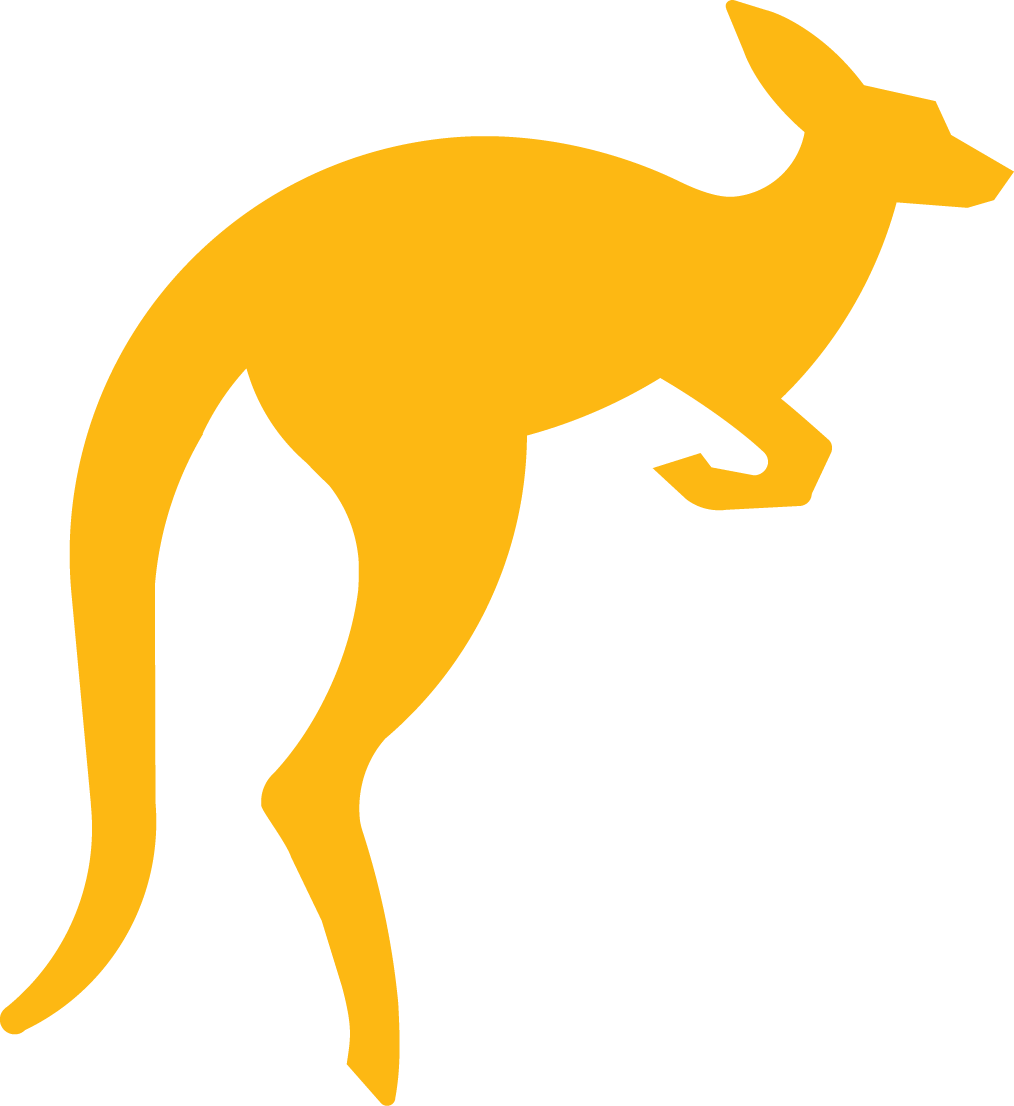 Kangaroo Png File - Australia Kangaroo Logo Png (1014x1106), Png Download